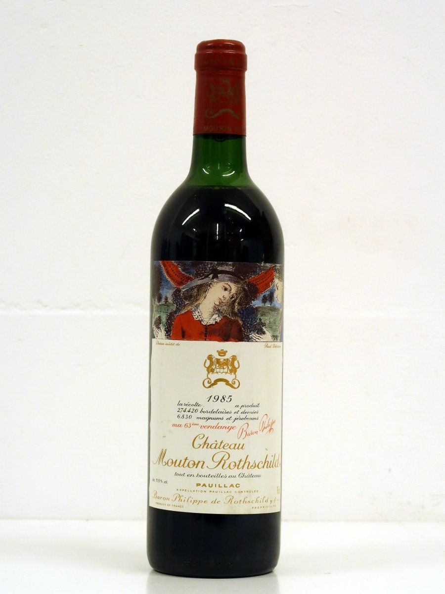 1985 Chateau Mouton Rothschild 1er Grand Cru Pauillac