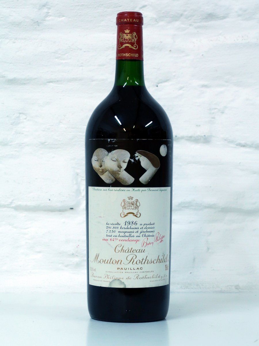 1986 Chateau Mouton Rothschild 1er Grand Cru Pauillac