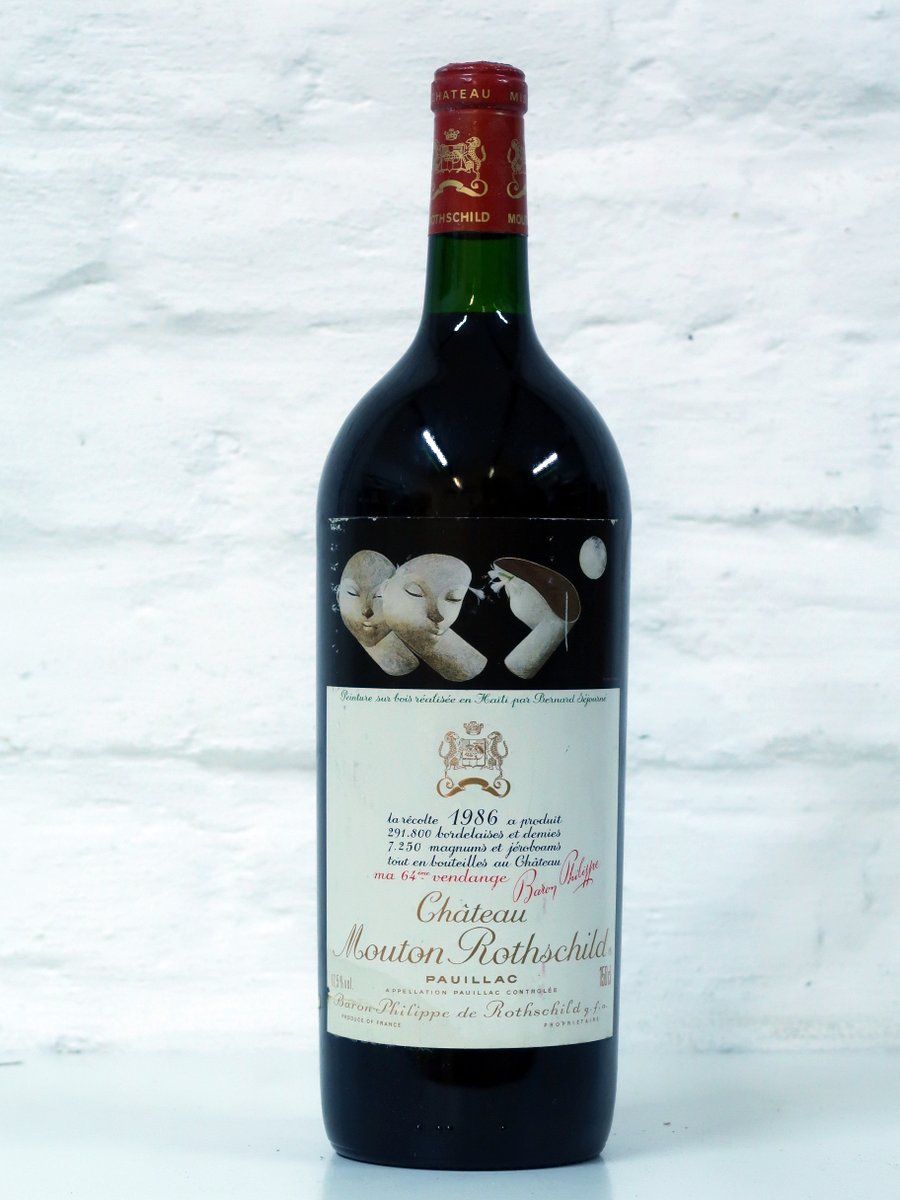 1986 Chateau Mouton Rothschild 1er Grand Cru Pauillac