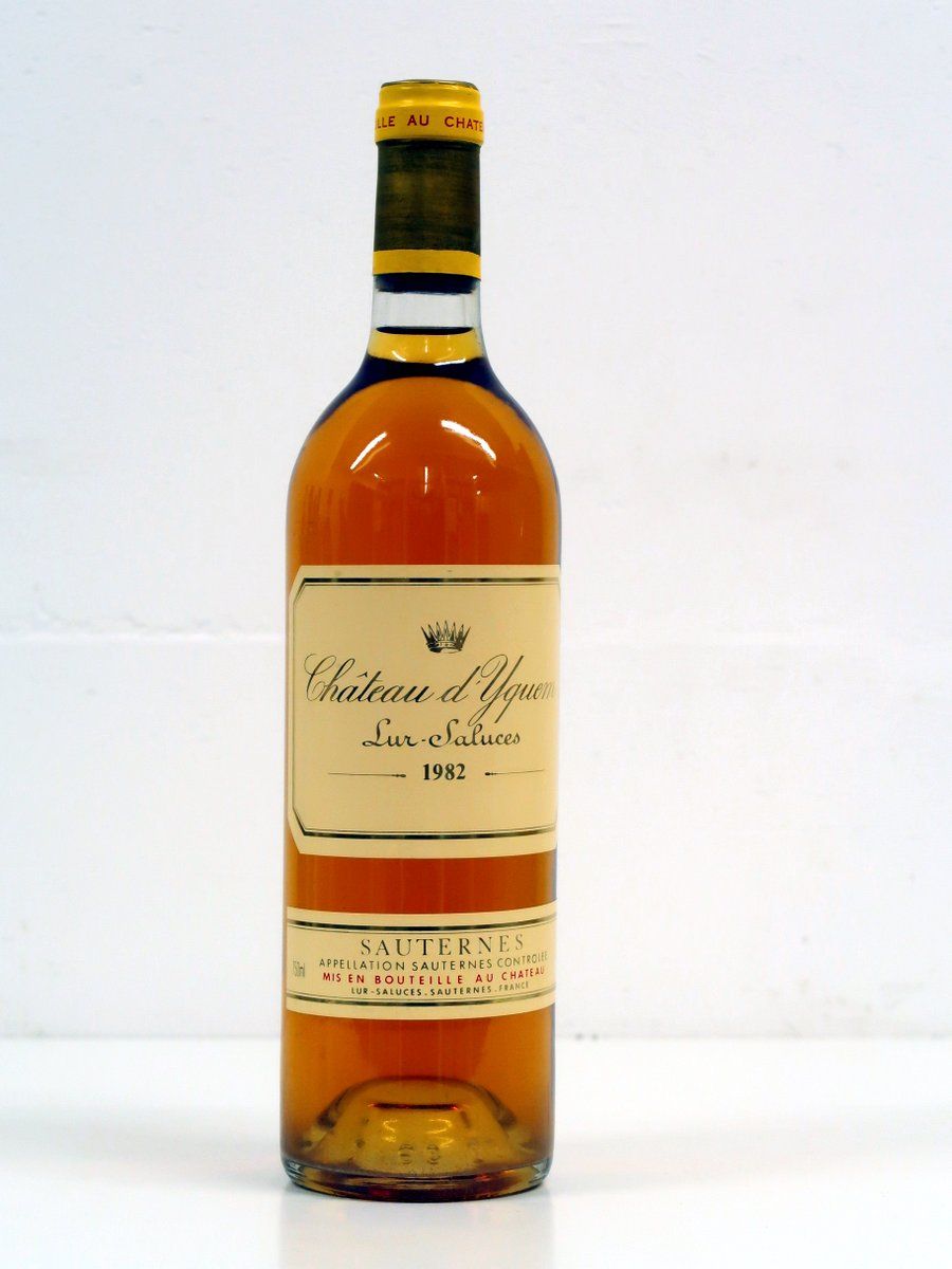 1982 Chateau Yquem 1er Grand Cru  Sauternes