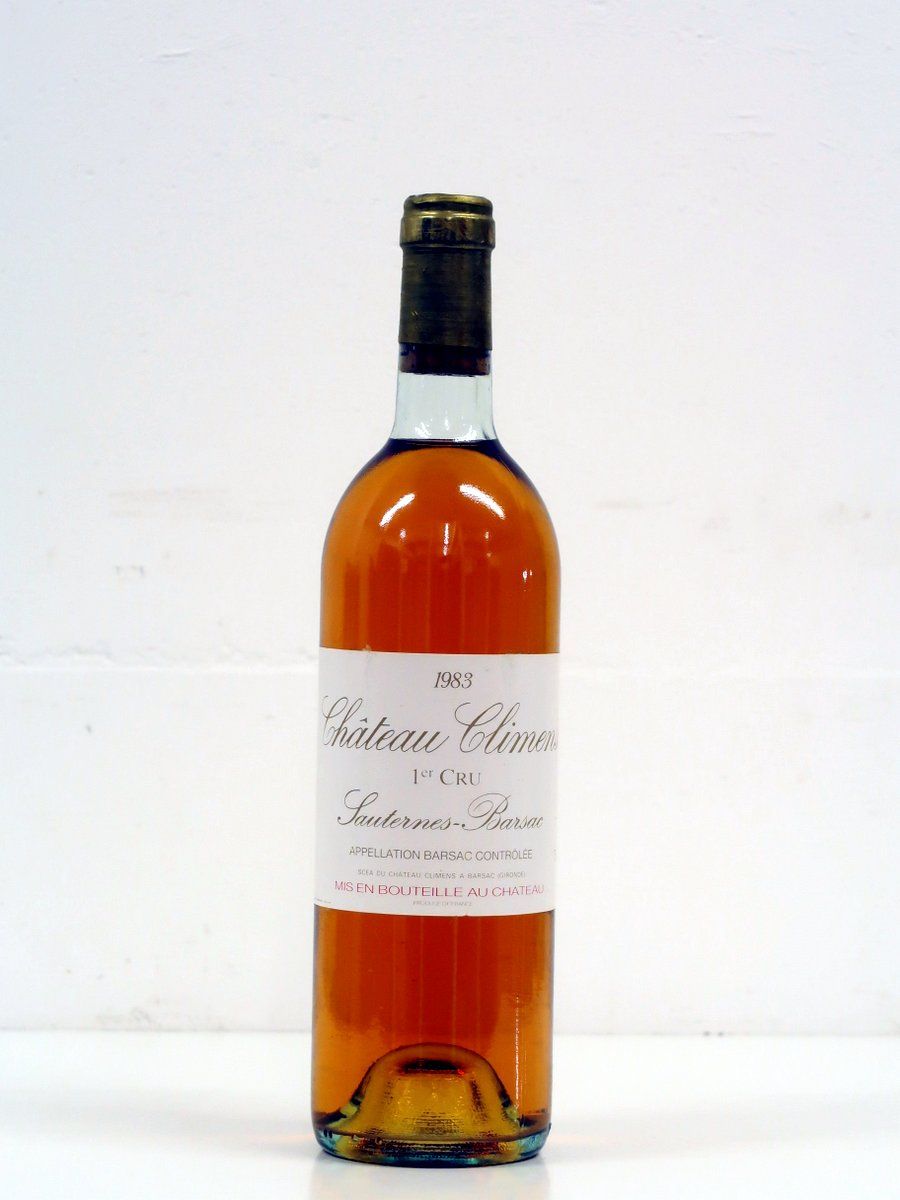 1983 Chateau Climens 1er Cru Classe Sauternes