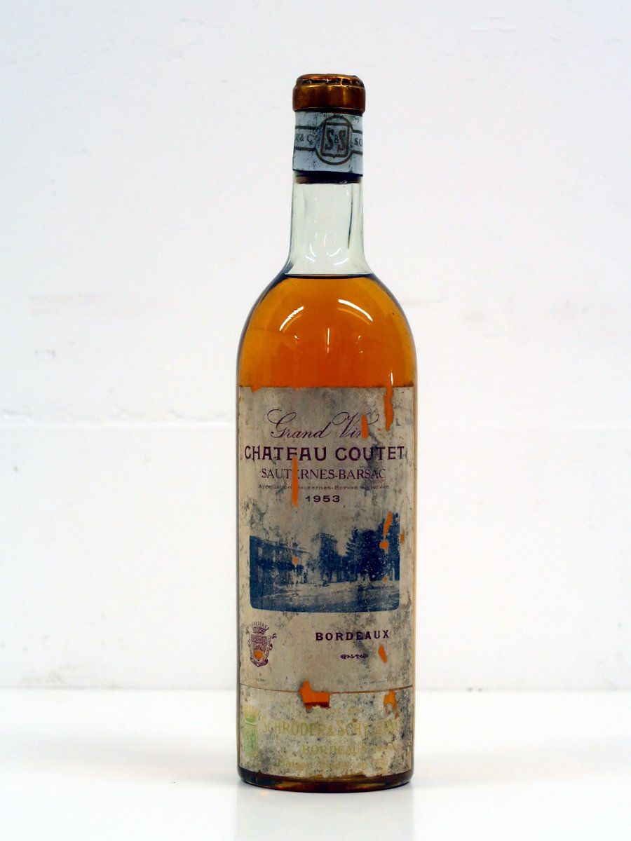 1953 Chateau Coutet 1er Grand Cru Classe Sauternes