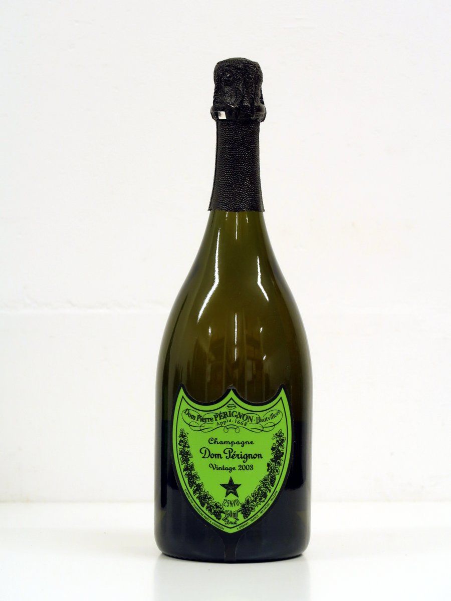 2003 Dom Perignon Brut Luminous Collection Green Moet et Chandon