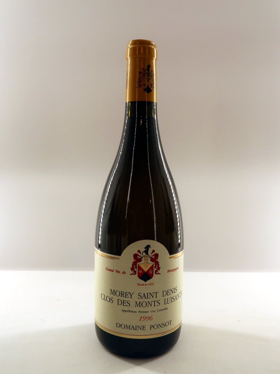 1996 Morey Saint Denis Clos des Monts Luisants Blanc Ponsot 