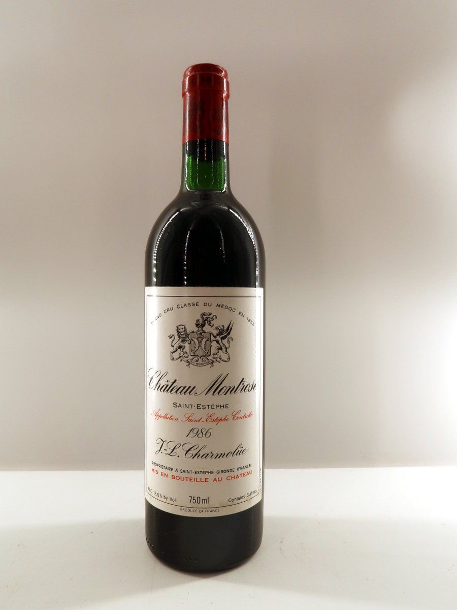 1986 Chateau Montrose 2eme Cru St. Estephe