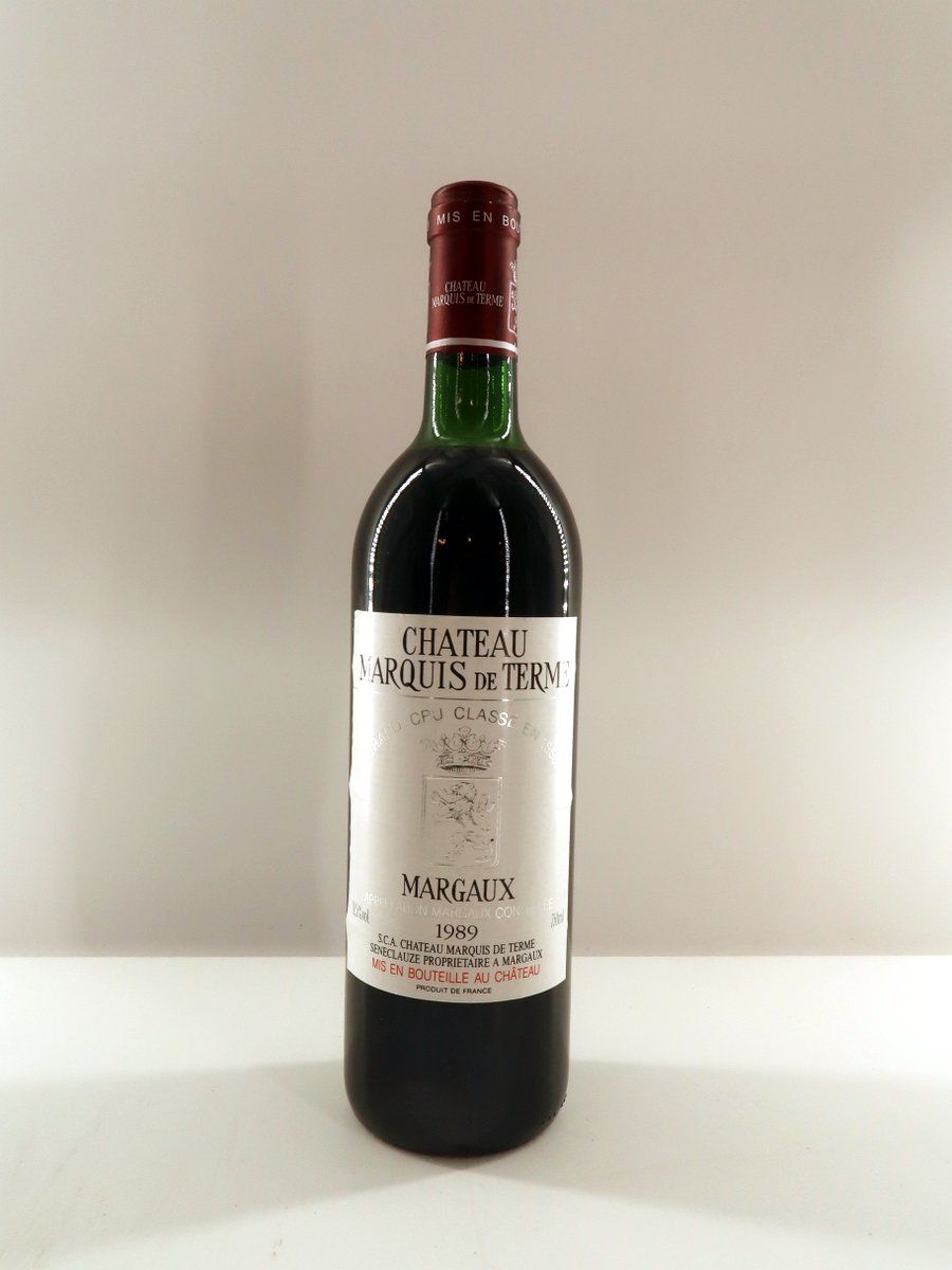 1989 Chateau Marquis de Terme Grand Cru Classe Margaux