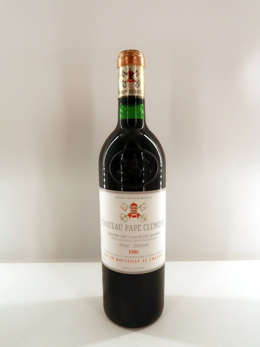 1986 Chateau Pape Clement Grand Cru Classé Pessac Leognan