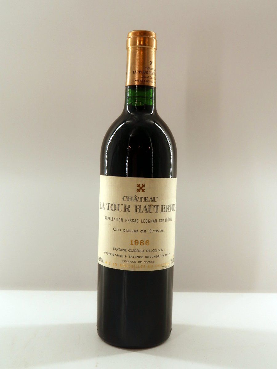 1986 Chateau La Tour Haut Brion Cru Classe Pessac Leognan