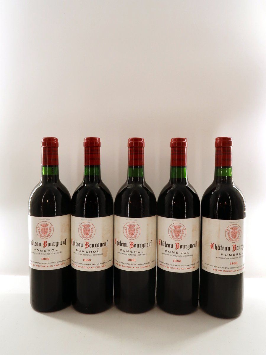 1986 Chateau Bourgneuf Pomerol