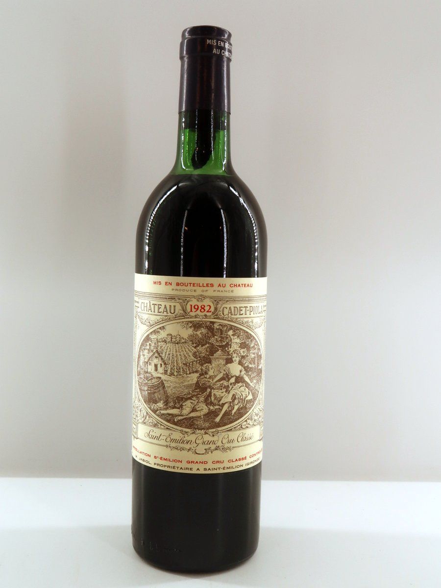 1982 Chateau Cadet-Piola Grand Cru St. Emilion