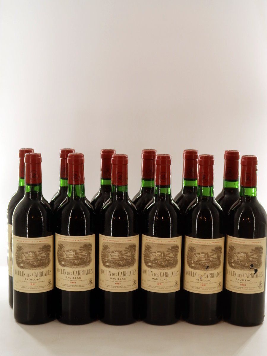 1981 Chateau Lafite Rothschild Moulin des Carruades (Carruades de Lafite) Pauillac