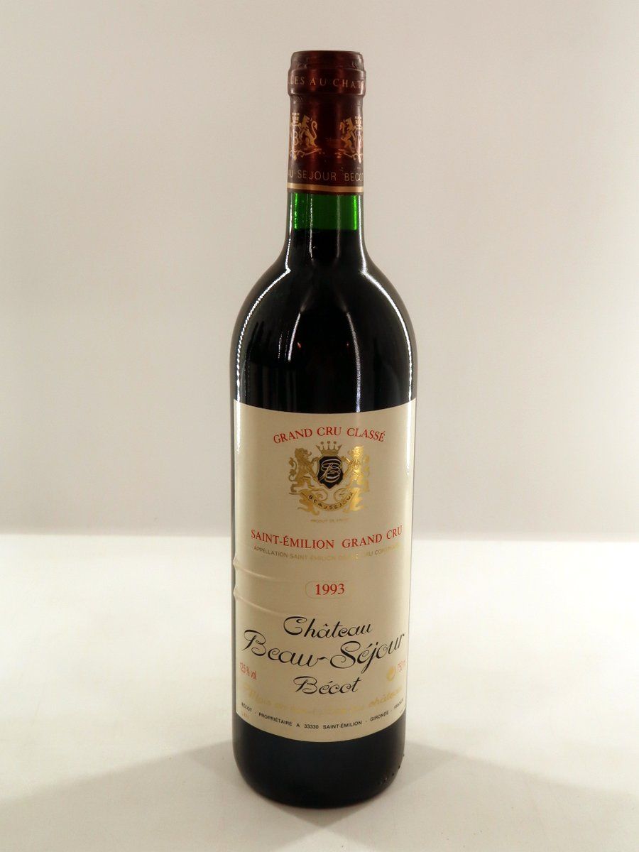 1993 Chateau Beau Sejour Becot 1er Grand Cru St. Emilion