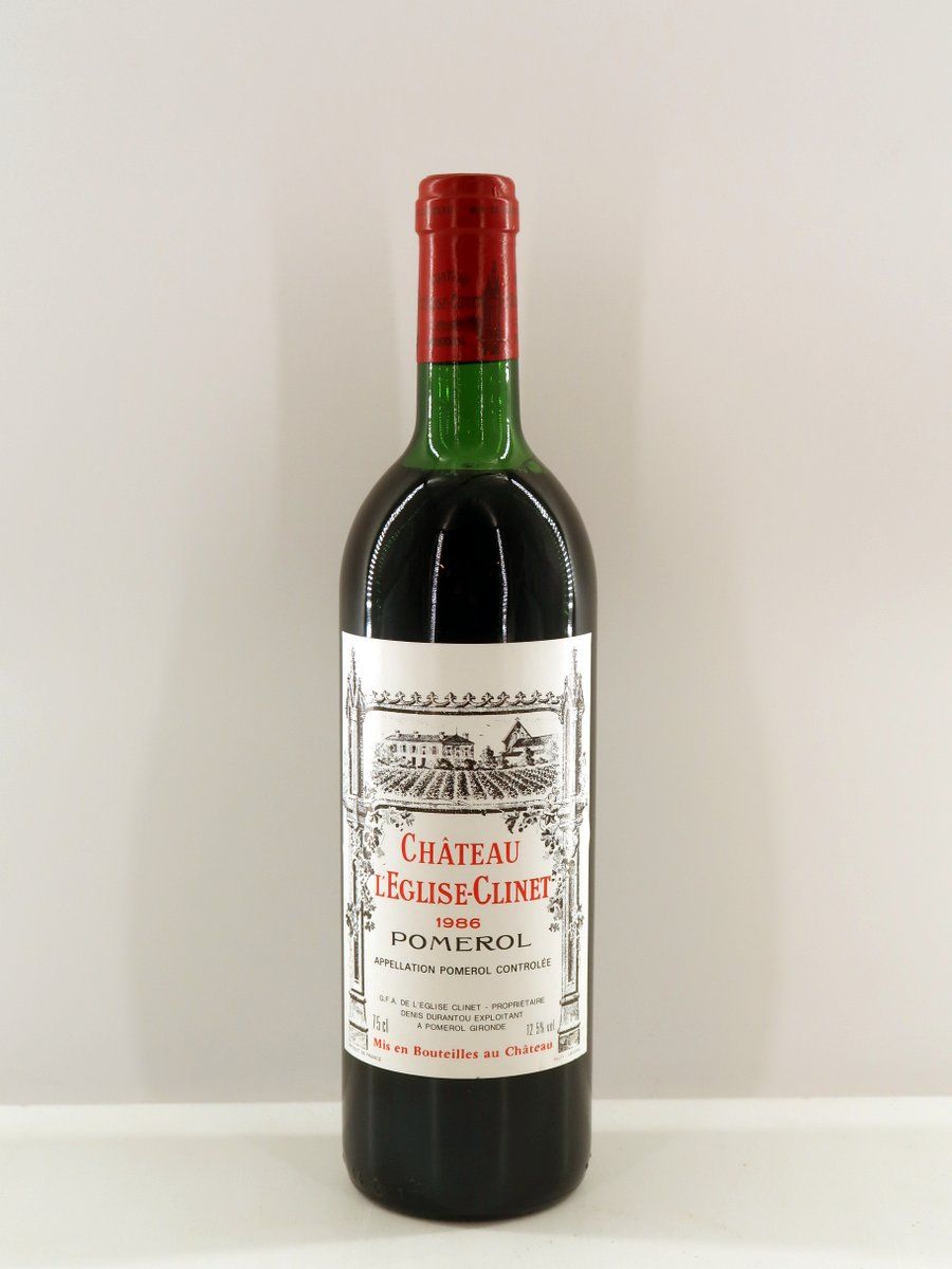 1986 Chateau L'Eglise Clinet Pomerol