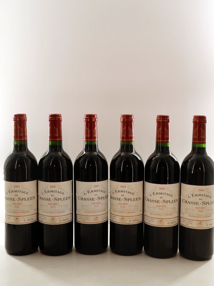 2000 Chateau Chasse Spleen L'Ermitage de Chasse Spleen Haut Medoc