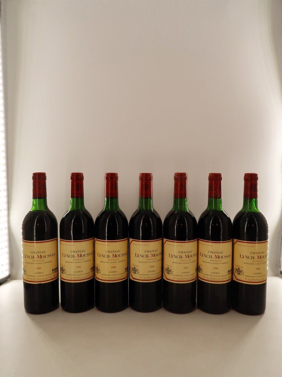 1986 Chateau Lynch Moussas 5eme Cru Pauillac