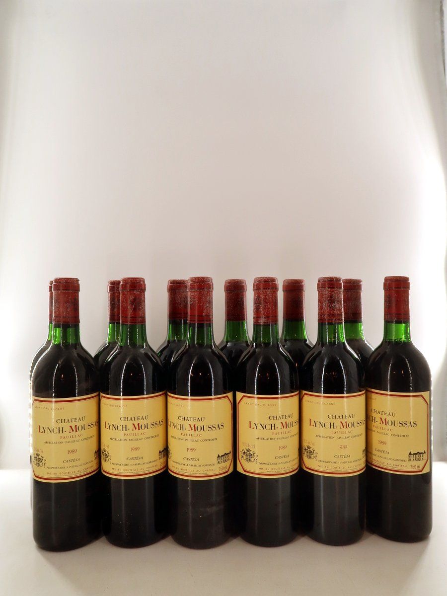 1989 Chateau Lynch Moussas 5eme Cru Pauillac