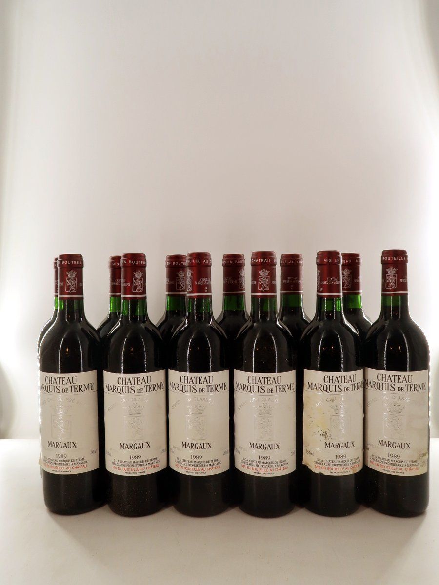 1989 Chateau Marquis de Terme Grand Cru Classe Margaux