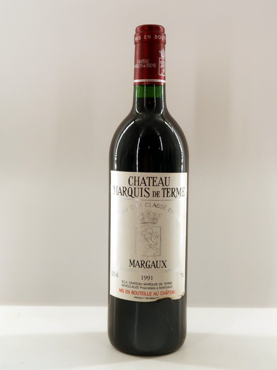1991 Chateau Marquis de Terme Grand Cru Classe Margaux