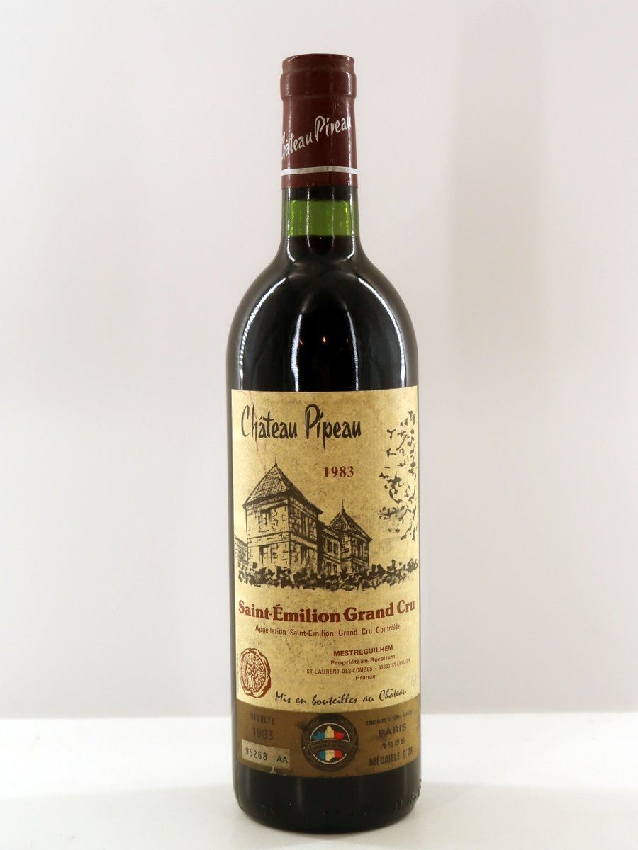 1983 Chateau Pipeau St. Emilion