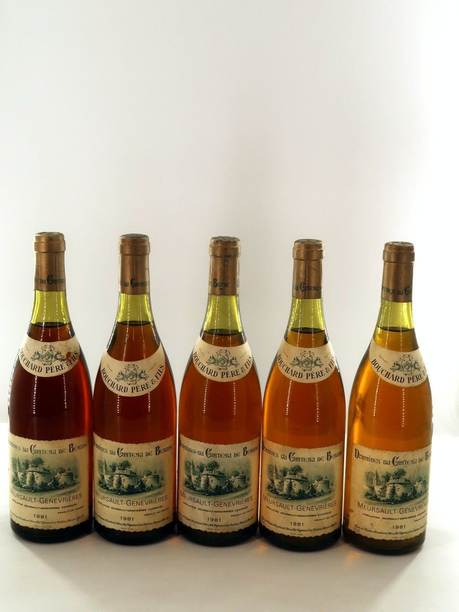 1981 Meursault Genevrieres 1er Cru Bouchard