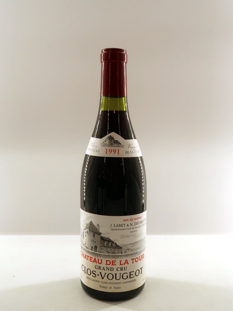 1991 Clos Vougeot Grand Cru Chateau de la Tour