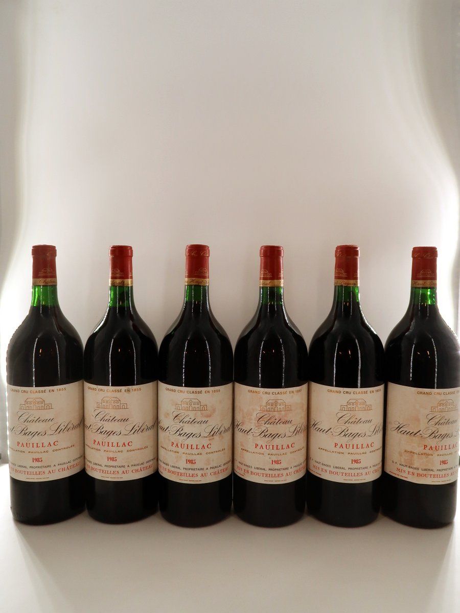 1985 Chateau Haut Bages Liberal 5eme Cru Pauillac