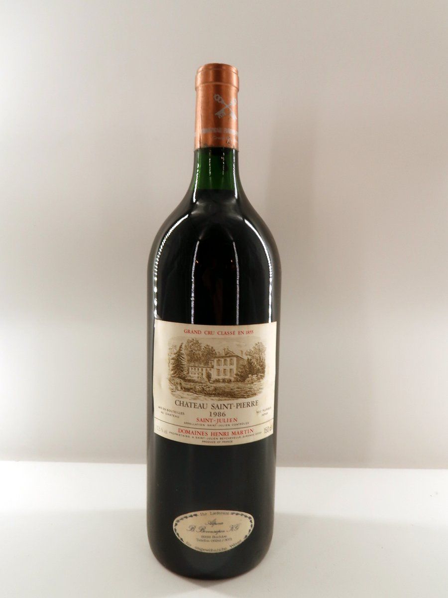 1986 Chateau Saint Pierre St. Julien