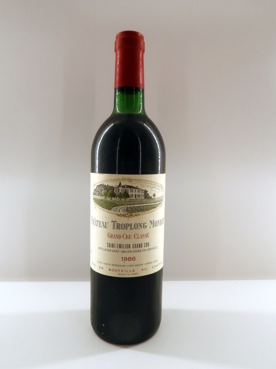 1986 Chateau Troplong Mondot 1er Grand Cru Classe St. Emilion