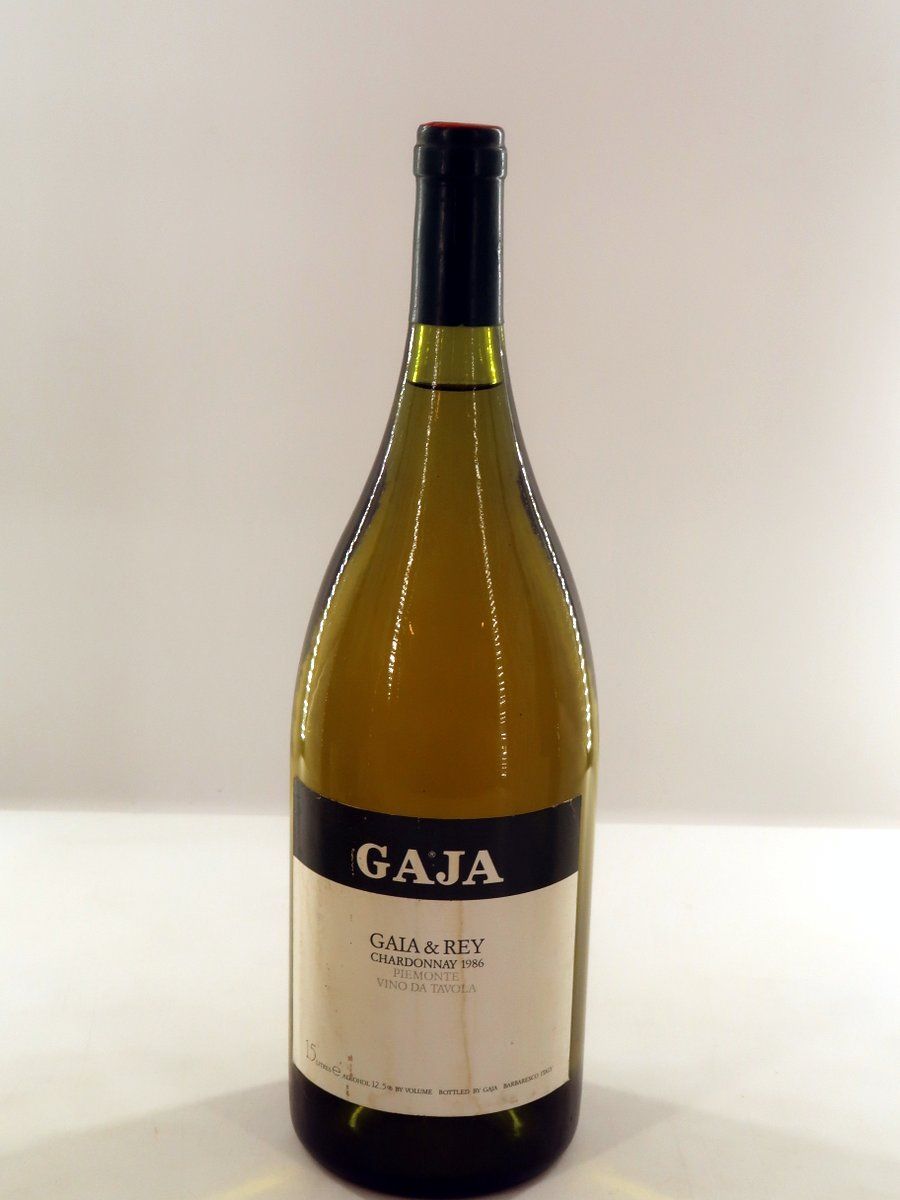 1986 Gaja et Rey Chardonnay Langhe Gaja