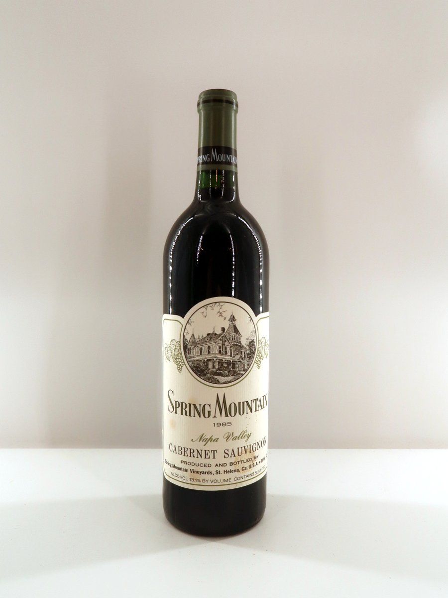 1985 Cabernet Sauvignon Spring Mountain