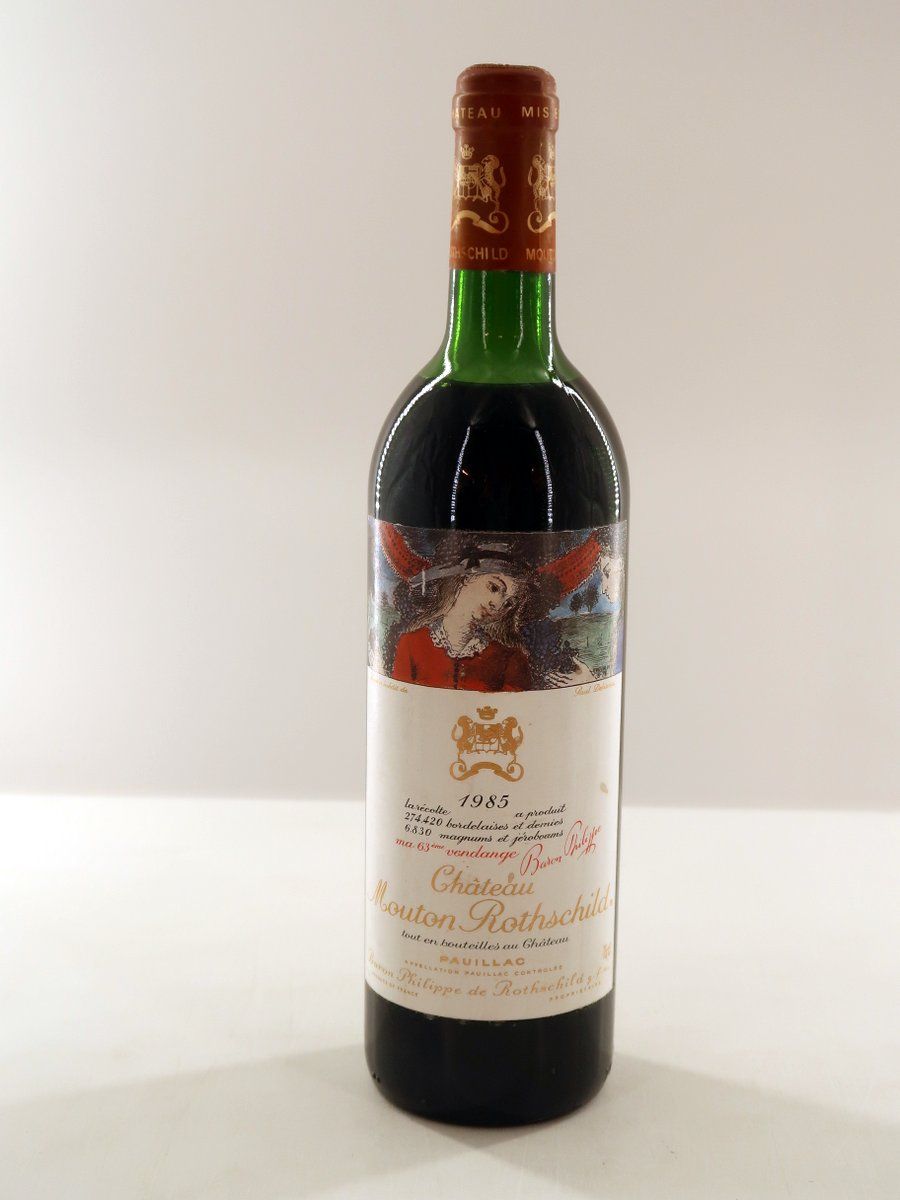 1985 Chateau Mouton Rothschild 1er Grand Cru Pauillac