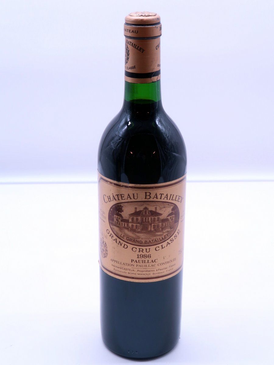 1986 Chateau Batailley 5eme Cru Pauillac