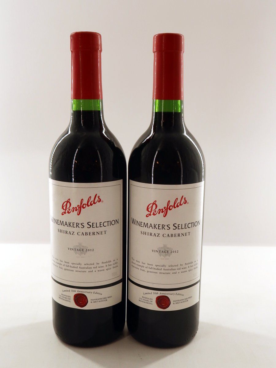2012 Winemakers Selection Shiraz Cabernet Penfolds