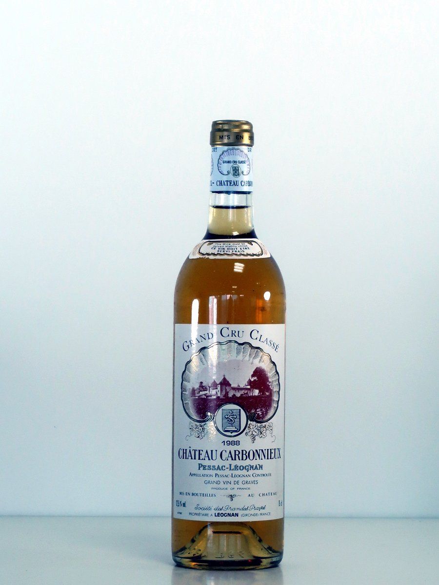 1988 Chateau Carbonnieux Blanc Grand Cru Classe Pessac Leognan