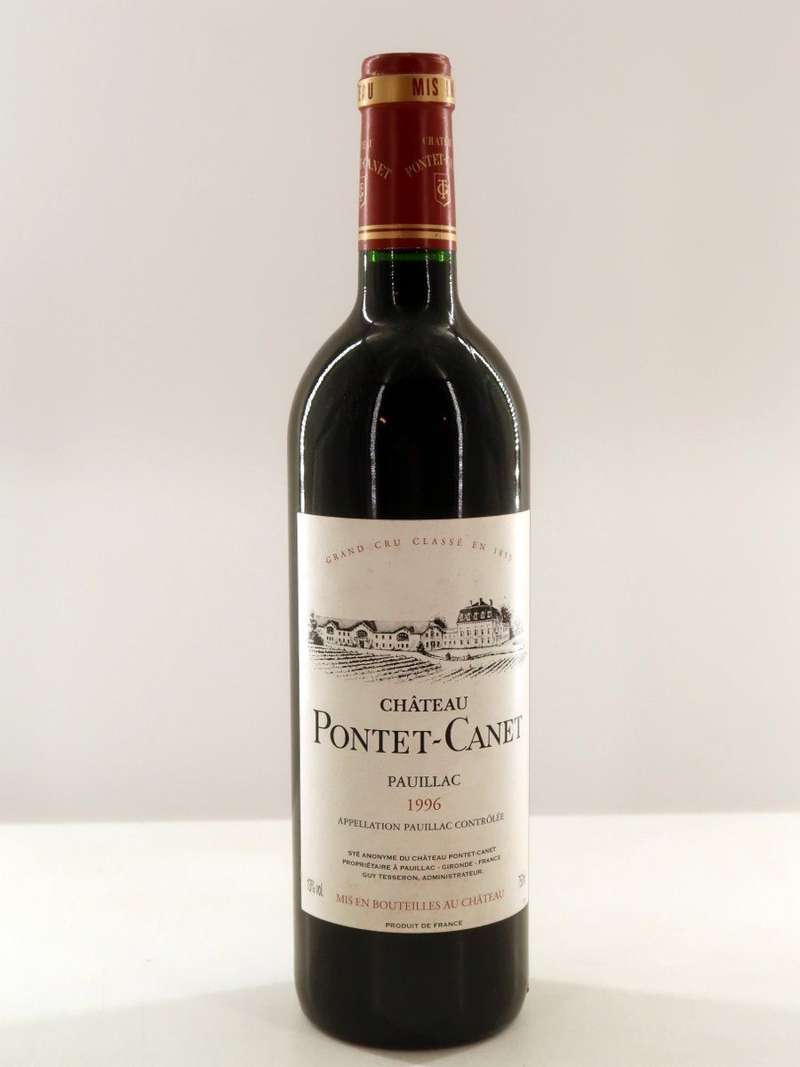 1996 Chateau Pontet Canet 5eme Cru Pauillac