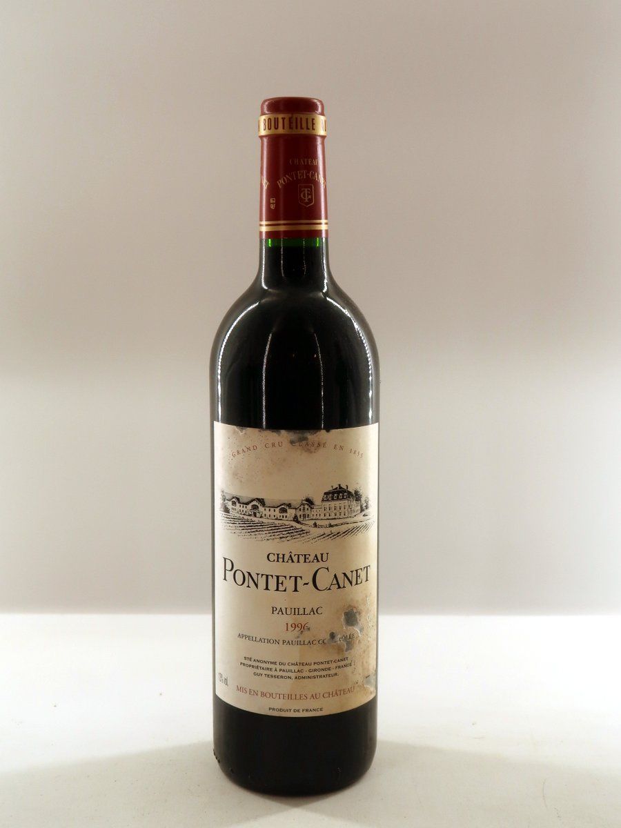 1996 Chateau Pontet Canet 5eme Cru Pauillac