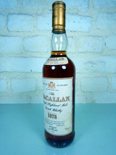 1978 The Macallan 18 years Scotch Whisky Macallan