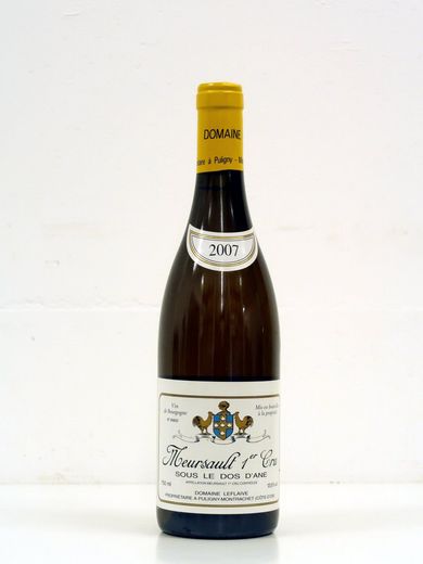 2007 Meursault Sous le Dos d'Ane 1er Cru Leflaive
