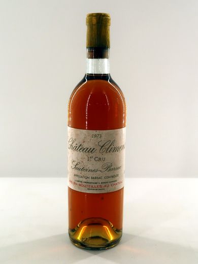 1973 Chateau Climens 1er Cru Classe Sauternes