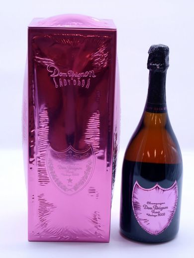 2008 Dom Perignon Lady Gaga Rose Brut Moet et Chandon