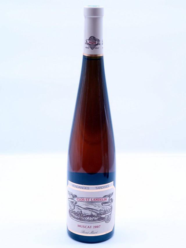 2007 Muscat Vorbourg Clos Saint Landelin Vendanges Tardives Rene Mure