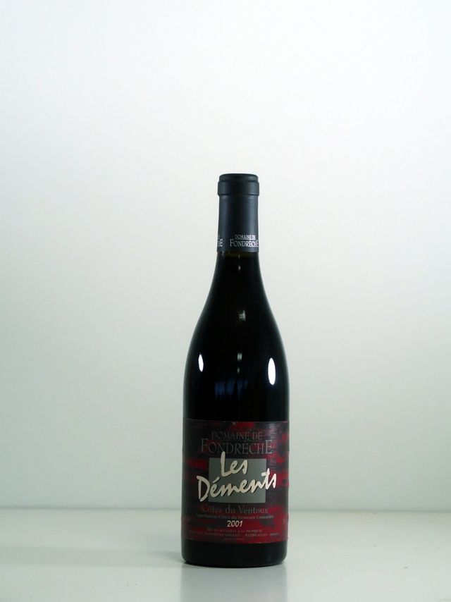 2001 Les Dements Cotes de Ventoux Fondrèche Mazan