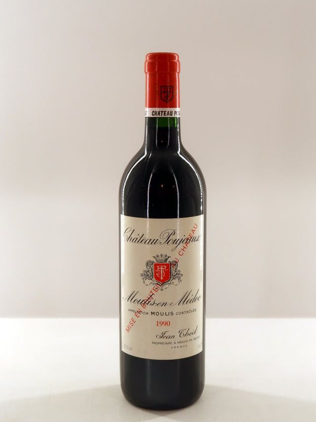 1990 Chateau Poujeaux Moulis en Medoc