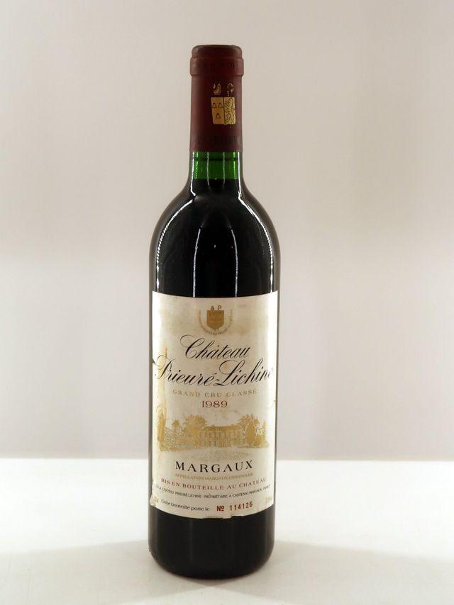 1989 Chateau Prieure Lichine Margaux
