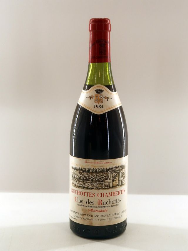 1984 Chambertin Grand Cru Clos des Ruchottes Monopole Armand Rousseau