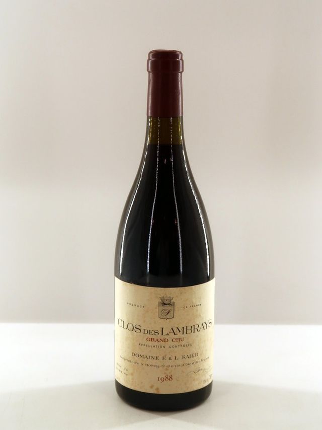 1988 Clos des Lambrays Grand Cru F.I. Saier