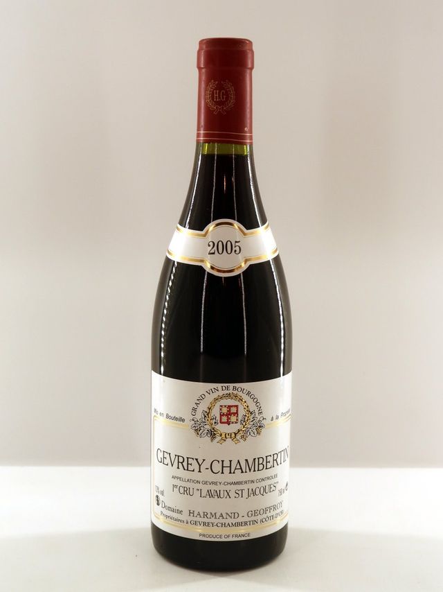 2005 Gevrey Chambertin 1er Cru Lavaux St Jacques Harmand Geoffroy