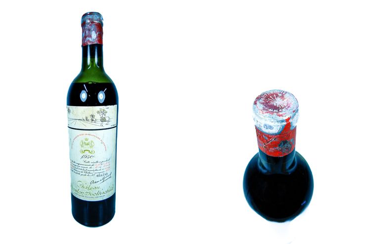 Bild: 1950 Chateau Mouton Rothschild 1er Grand Cru Pauillac