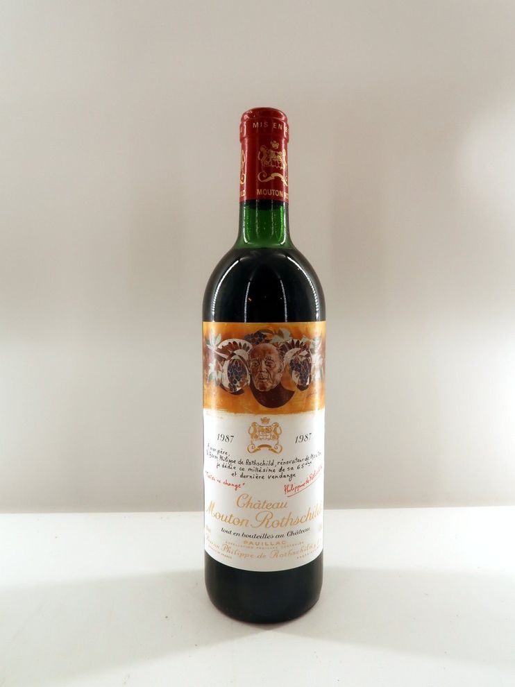 1987 Chateau Mouton Rothschild 1er Grand Cru Pauillac