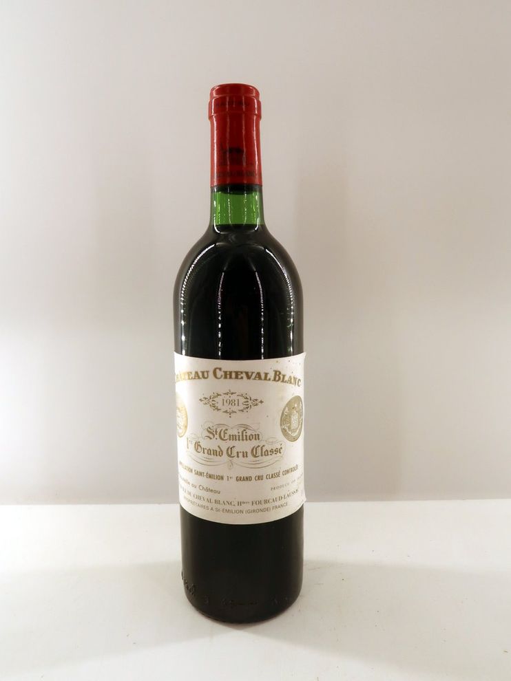 1981 Chateau Cheval Blanc 1er Grand Cru St. Emilion